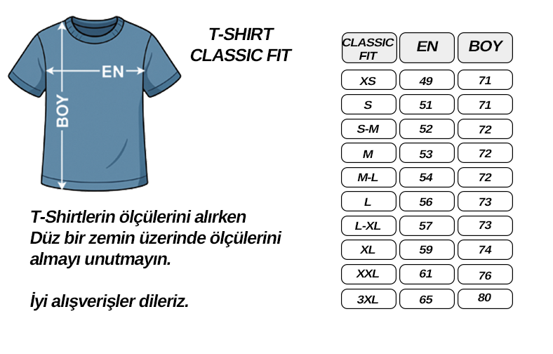 Beden Tablosu